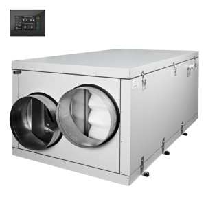 Приточно-вытяжная установка с пластинчатым рекуператором ФЬОРДИ ВПУ-CF-1200/9-380/3 EC-H-BLG-M Приточно-вытяжная установка с пластинчатым рекуператором ФЬОРДИ ВПУ-CF-1200/9-380/3 EC-H-BLG-M