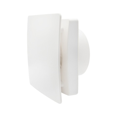 Вытяжной вентилятор с обратным клапаном Seicoi Floxy Design 100H White