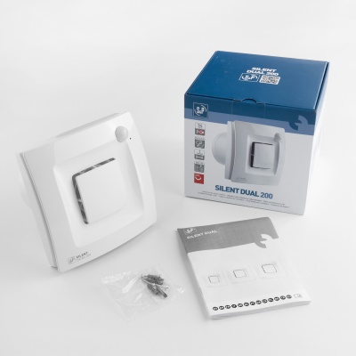 Вентилятор с обратным клапаном Soler Palau SILENT DUAL 200