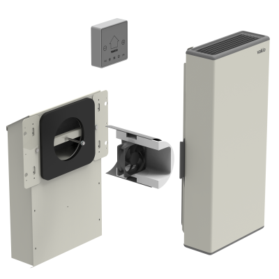 Компактный рекуператор воздуха VAKIO LUMI