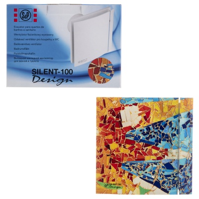 Вентилятор с обратным клапаном Soler Palau SILENT-100 CRZ DESIGN BARCELONA
