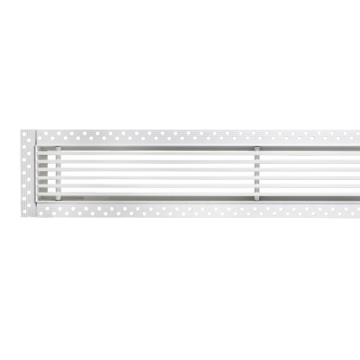 Вентиляционная решетка Brofer FUTURE 10 белая (1000x100 мм)