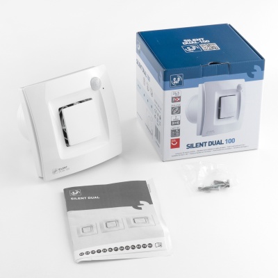 Вентилятор с обратным клапаном Soler Palau SILENT DUAL 100