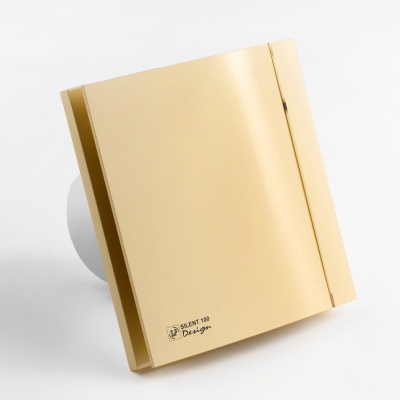 Вытяжной вентилятор с обратным клапаном Soler Palau SILENT-100 CZ IVORY DESIGN 4C