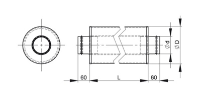 Шумоглушитель 315/1,0