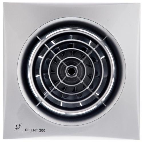 Накладной вентилятор Soler Palau SILENT-200 CRZ SILVER 