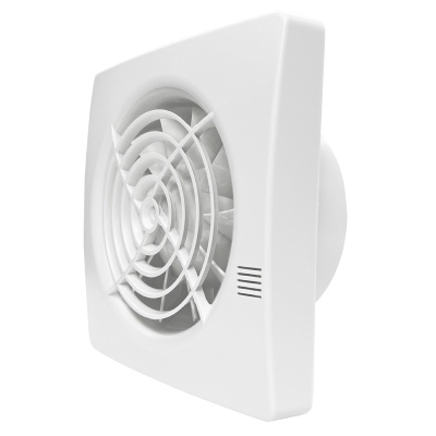 Вытяжной вентилятор с обратным клапаном Seicoi Floxy 100H White