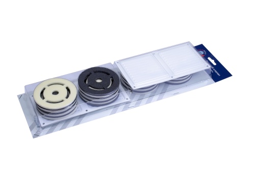 Вентиляционный клапан ДомВент ДверВент белый