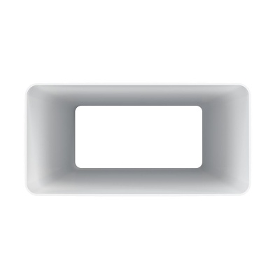 Воздуховод прямоугольный плоский пластиковый ЭРА 922ВП1,5 (220х90 мм/1,5 м)