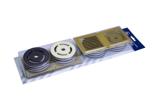 Вентиляционный клапан ДомВент ДверВент бронза