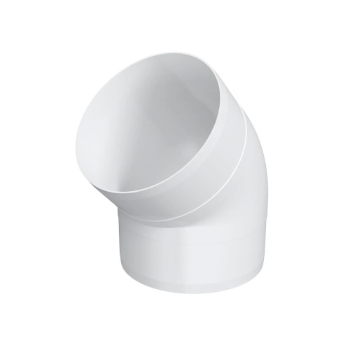 Отвод 45° круглый (пластиковый) ЭРА 10ККП (100 мм)