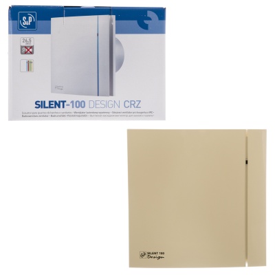 Вытяжной вентилятор Soler Palau SILENT-100 CRZ IVORY DESIGN 4C Вытяжной вентилятор Soler Palau SILENT-100 CRZ IVORY DESIGN 4C