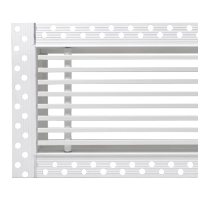 Вентиляционная решетка Brofer FUTURE 10 белая (300x150 мм)