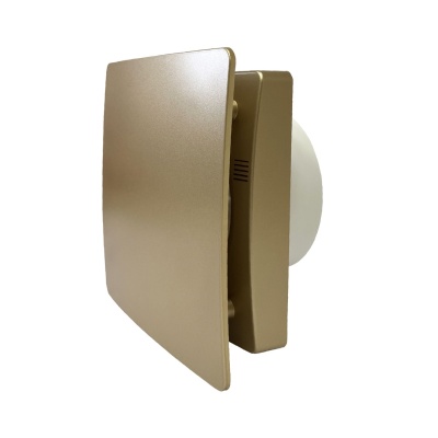 Вытяжной вентилятор с обратным клапаном Seicoi Floxy Design 100 Gold SMAZ04-01