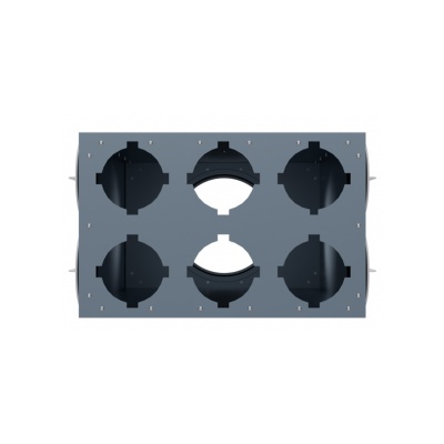 Вентиляционный коллектор Flexag CMP-FLD 160/90x6, D160, на 6 выxодов FLD