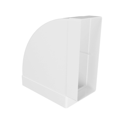 Отвод 90º горизонтальный (пластиковый) ЭРА 922КГП (220x90 мм) Отвод 90º горизонтальный (пластиковый) ЭРА 922КГП (220x90 мм)