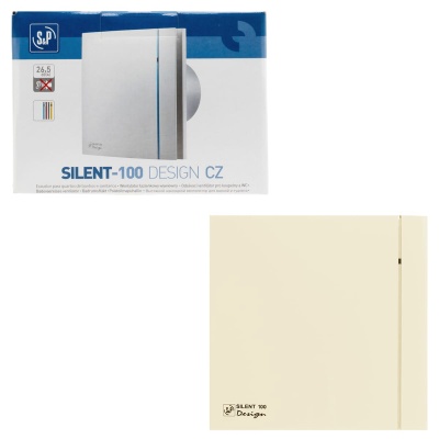 Вытяжной вентилятор Soler Palau SILENT-100 CZ MARFIL DESIGN 4C