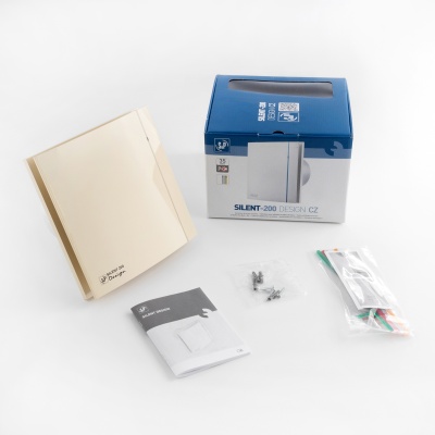 Вентилятор с обратным клапаном Soler Palau SILENT-200 CZ IVORY DESIGN 4C